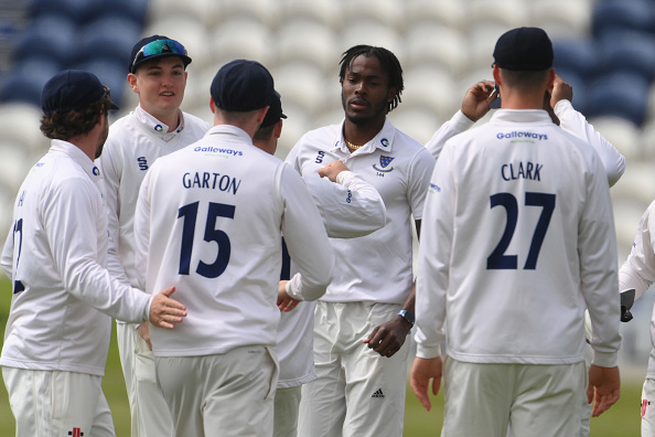 Archer and teammates