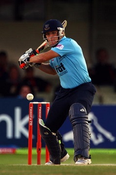 Hamilton-Brown batting